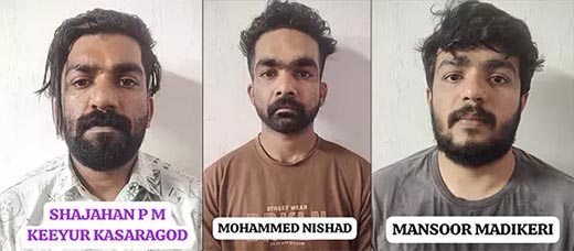 MDMA drugs 3 arrested